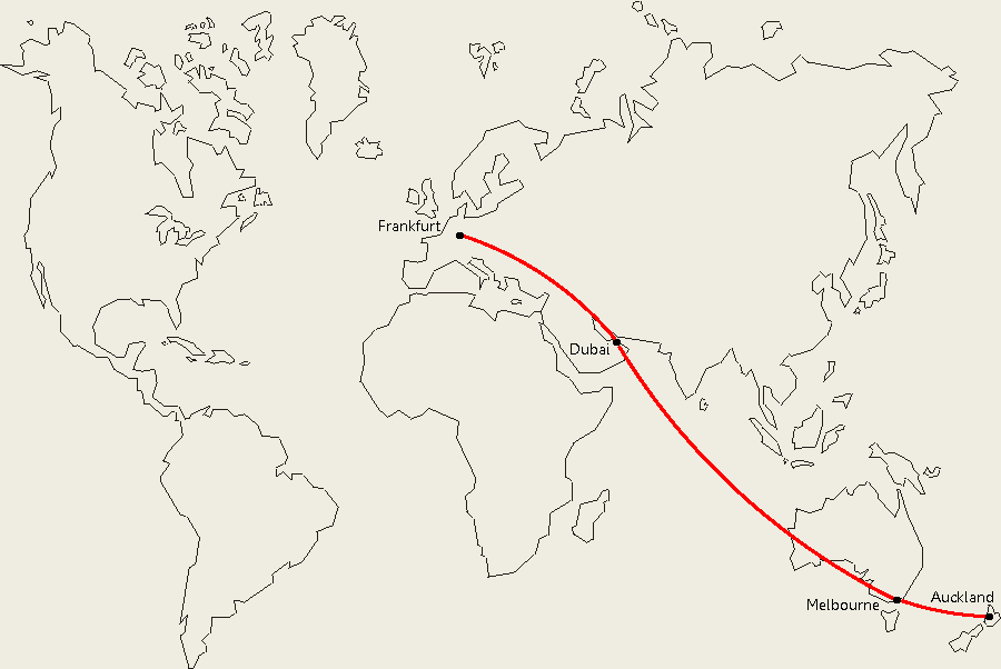 Reiseroute